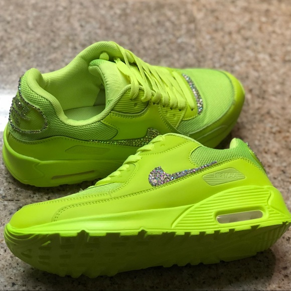 Nike Shoes - Custom Bling Women’s Nike Air Max 90 Sz 7.5